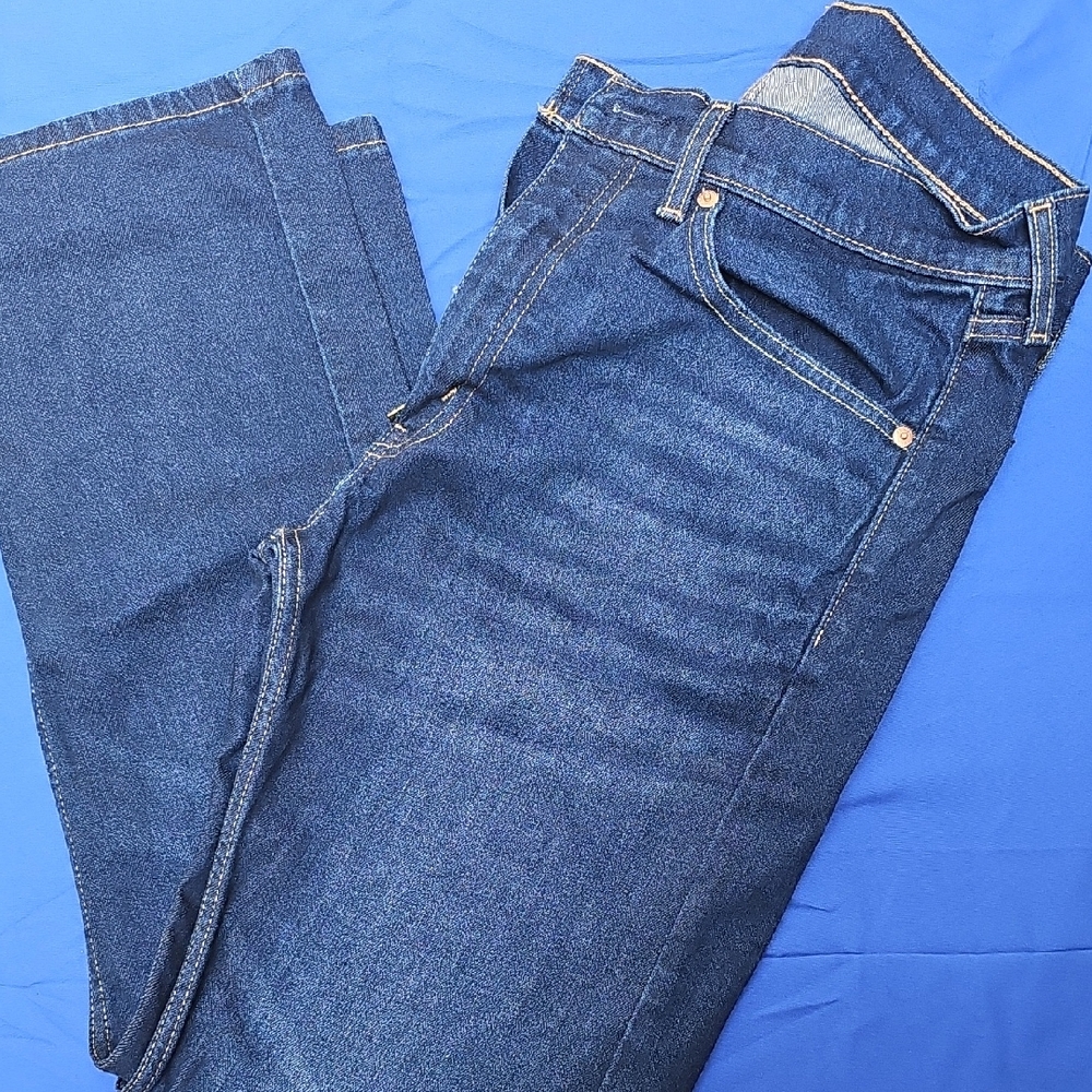 Levi's 505 Men's Straight Leg Jeans in Deep Blue